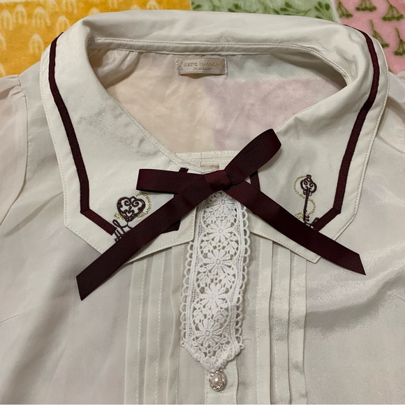 Axes Femme bow blouse - Picture 2 of 7